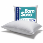 Kit 04 Travesseiros Bom Sono 70x50cm Fibra Siliconada