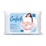 Kit 2 Travesseiros Conforto Suporte Médio 65x45cm