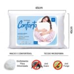 Travesseiro Conforto Suporte Médio 65x45cm