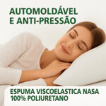 Travesseiro Nasa Viscoelástico Linha Confort