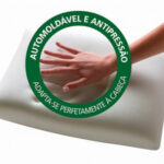 Travesseiro Nasa Viscoelástico Linha Confort